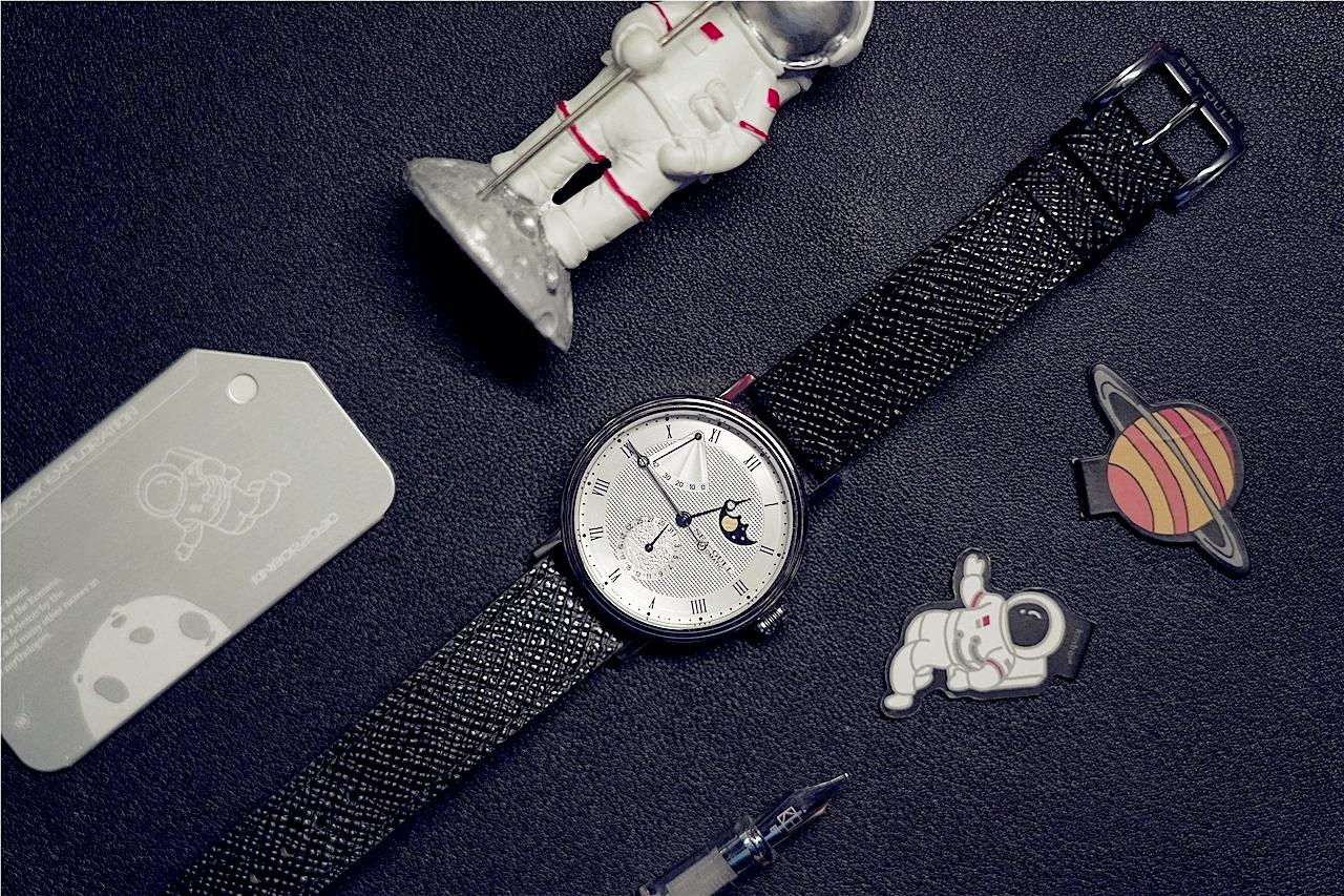 年轻人的第1枚手表,海鸥月相手表6092和天梭力洛克