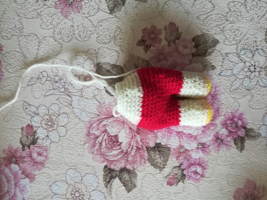 钩针钩织漂亮的小猪,钩小猪挂件编织方法全集