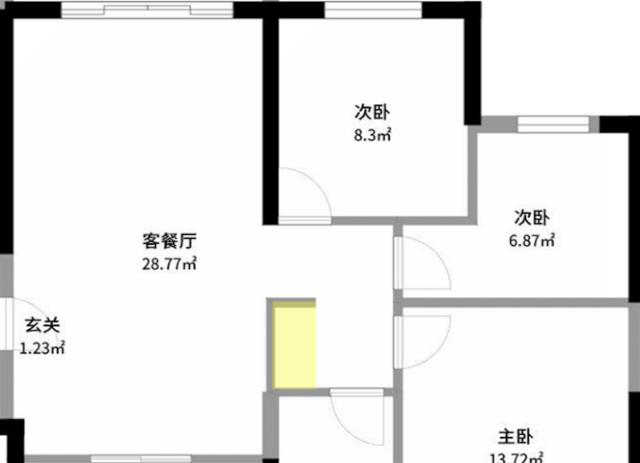 不砸砖不拆墙，92㎡精装房爆改简约风，效果出来后惊呆了