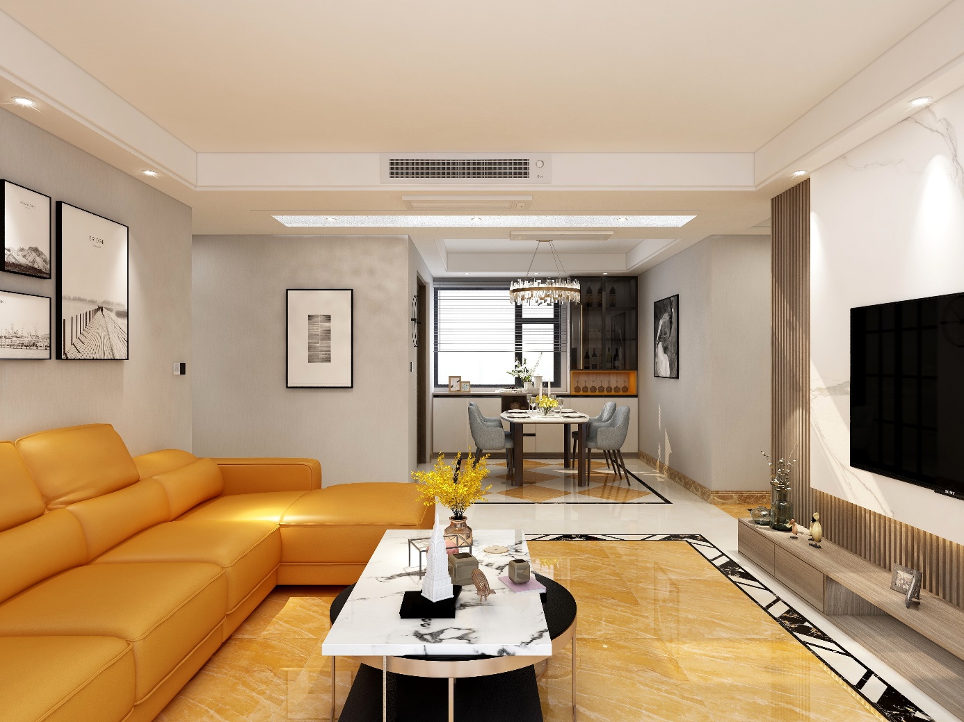 2021中央空调装修流行风格,极简风装修中央空调如何布局