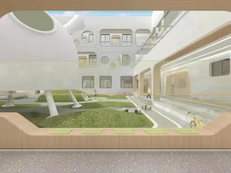 浙江省杭州市2018建设的幼儿园,杭州新建现代幼儿园效果图