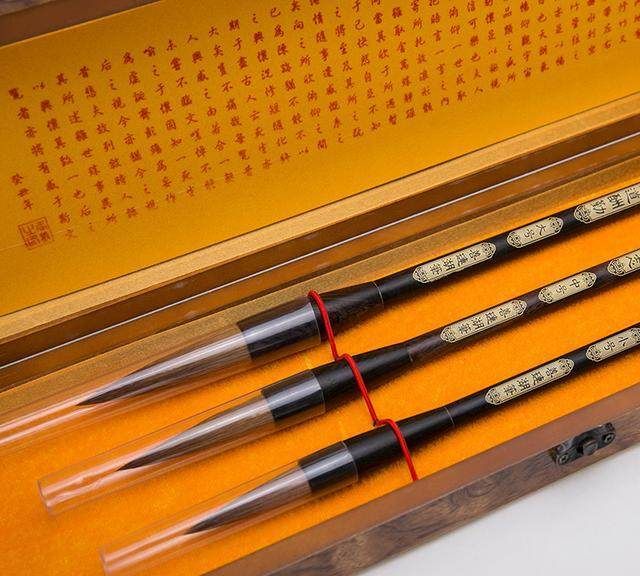 中国最好毛笔字排名,十大狼毫毛笔排名