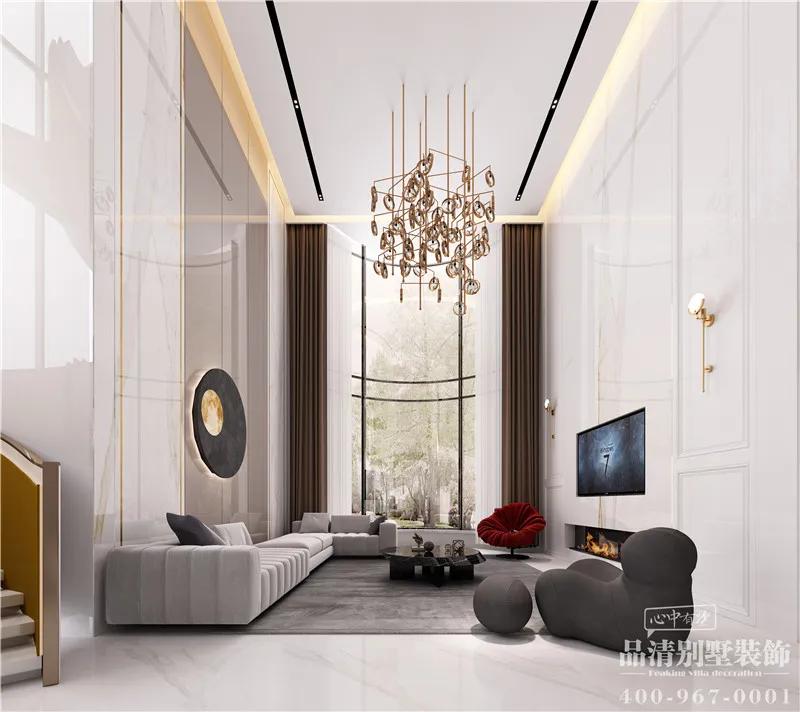 600平商业装修案例欣赏,现代轻奢风格实景案例