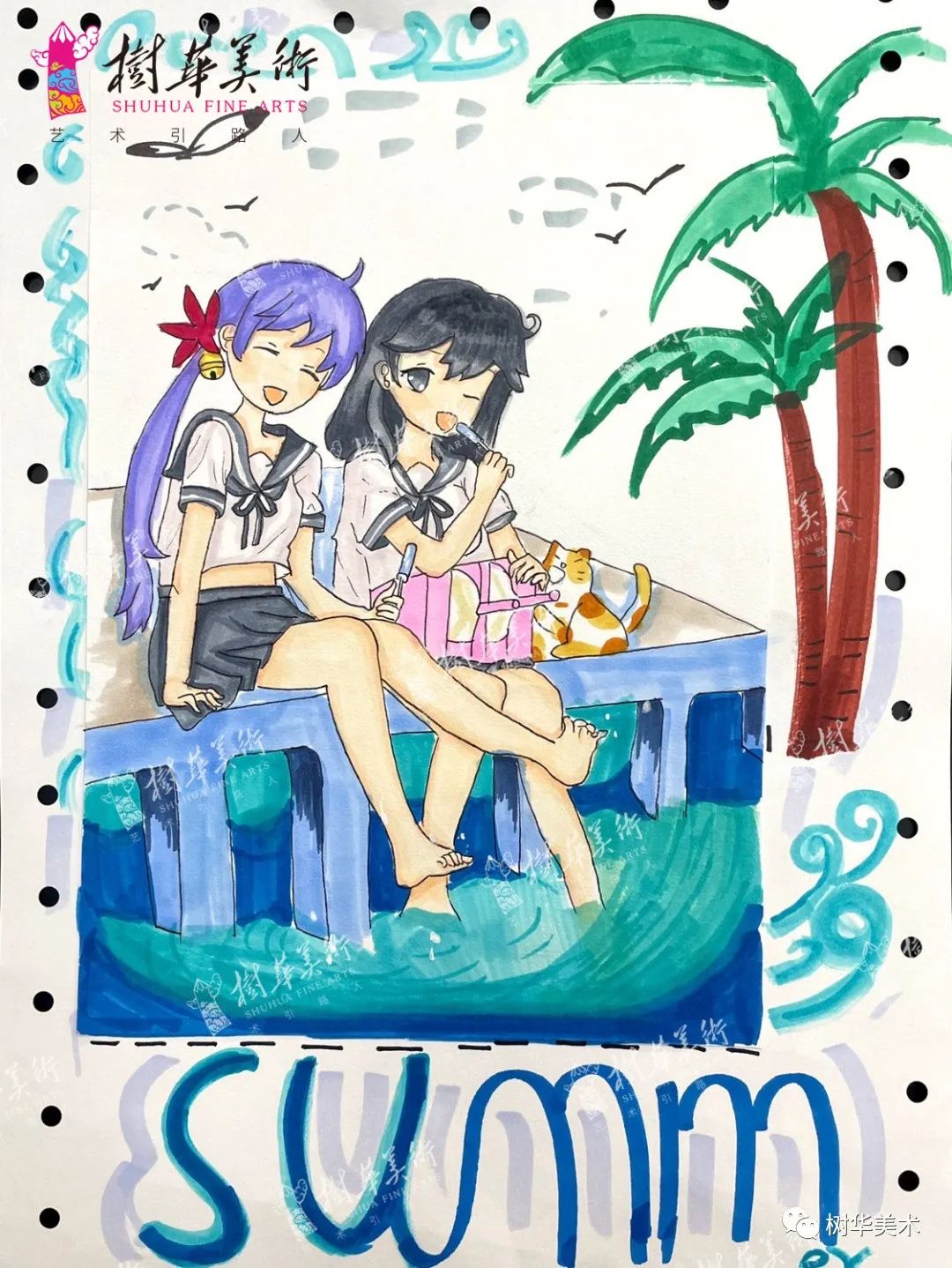 学员作品画展,画展动漫二次元