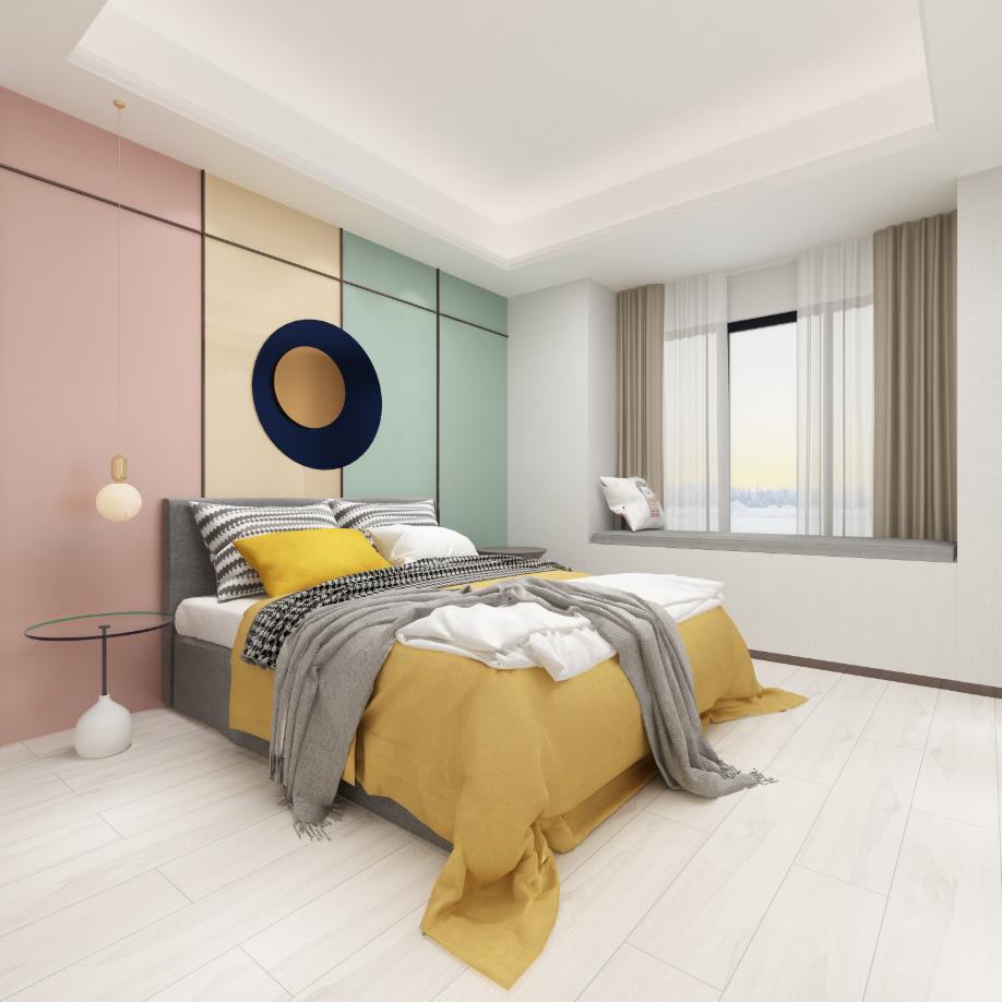 最近流行的瓷砖设计风格,卧室高级感装修风格瓷砖