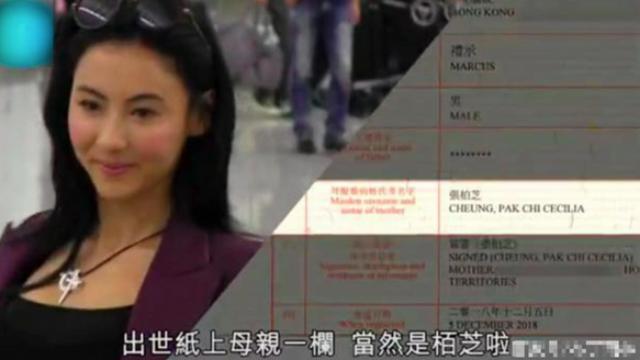 张柏芝晒与儿子张礼承母子合照,张柏芝三胎事件始末