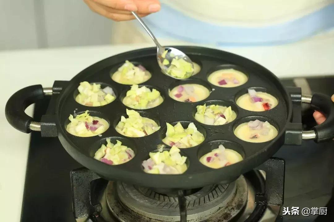 自制章鱼小丸子照烧汁,各种馅料的章鱼小丸子