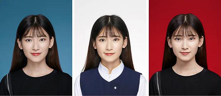 最美复古证件照,最美证件照光影过渡