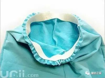 松紧裤带怎么打结好看,裤子服装厂松紧裤缝制方法