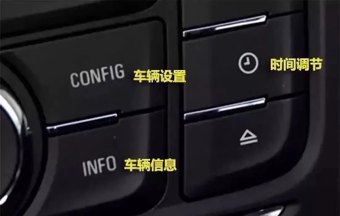 汽车内部按钮说明，不懂的可以收藏
