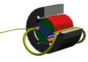 电厂冷却塔工作原理动画演示,电厂三通阀原理动作示意图