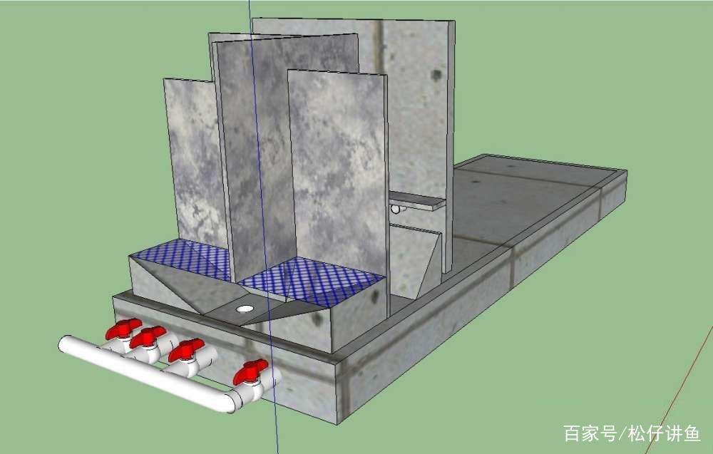 小号帆布鱼池,简单又好看的鱼池设计