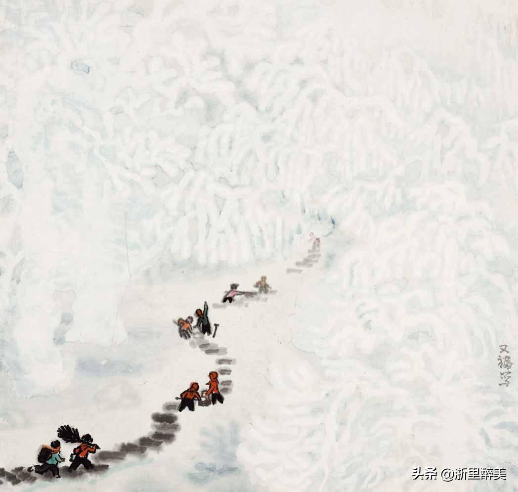 他师从李可染，一生专注画太行山：用一滴墨画出中国极致山水之美