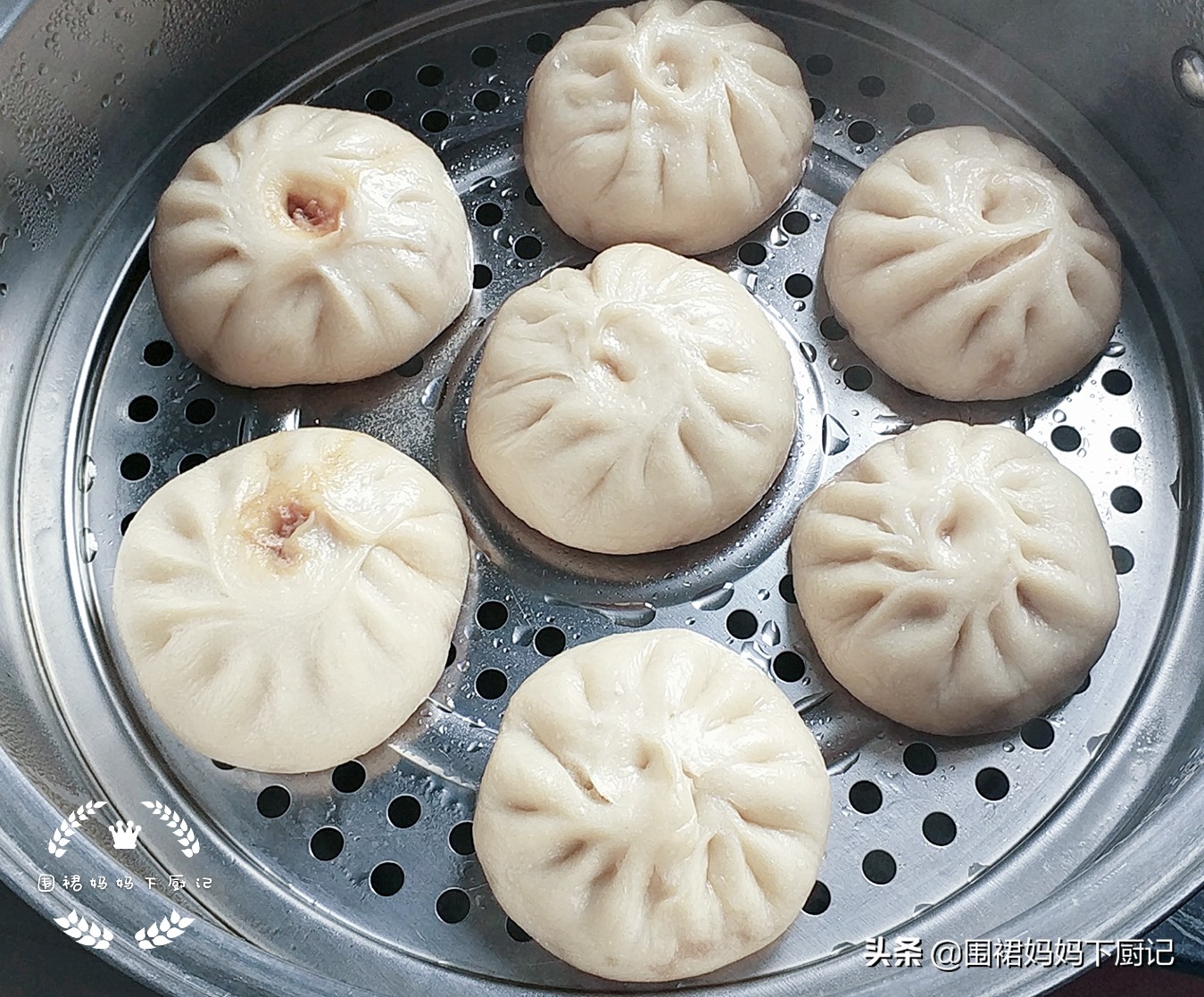 包子怎么蒸才能不被烫掉呢,蒸包子面烫熟了怎么补救