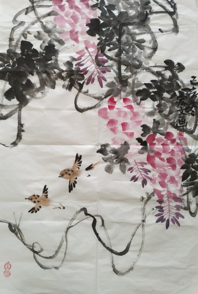 “翰墨飘香迎新年”金台老年大学学员书画作品网展