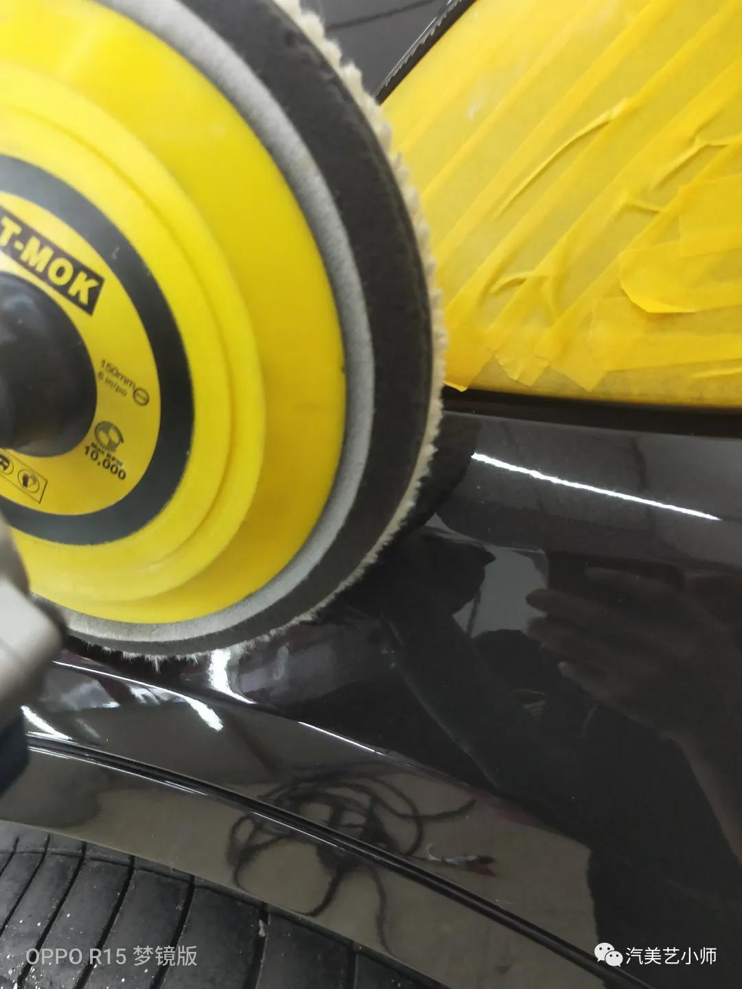 车前杠刮花抛光,前杠抛光修复