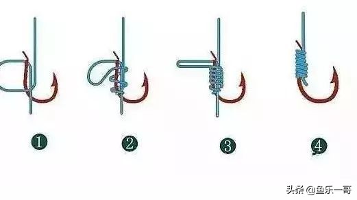 钓鱼技巧最结实方便的绑钩方法,绑钩小技巧学会钓鱼不再难