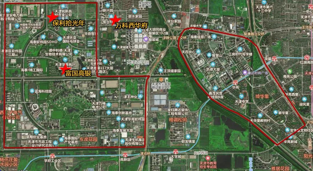 华苑板块,华苑板块未来发展