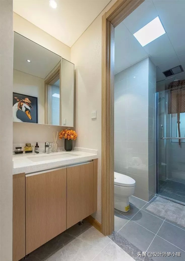 卫生间太小做不了干湿分离,卫生间太小做不了洗手台