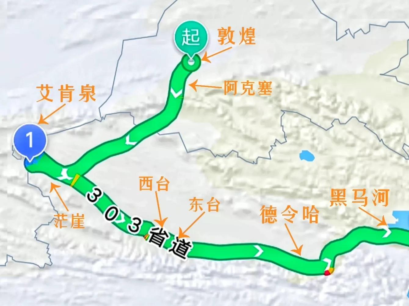 西北自驾游路线地图导航,西北自驾游路线大全图最新版