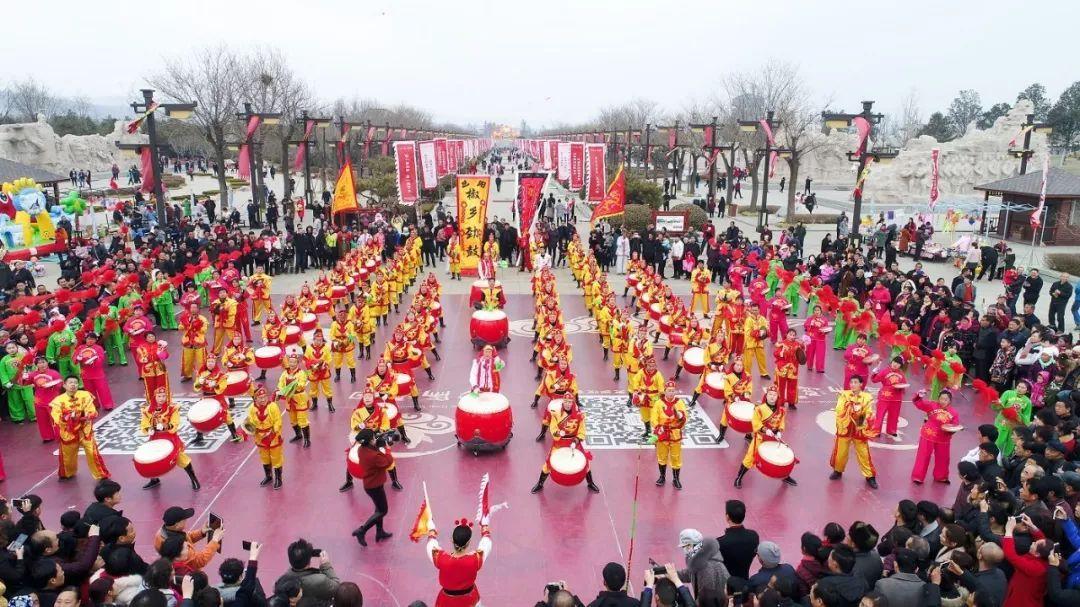 韩城东庄神鼓艺术团,韩城神鼓