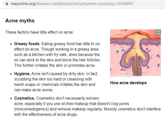 痘痘是水油不平衡的原因吗,痘痘跟饮食根本没关系