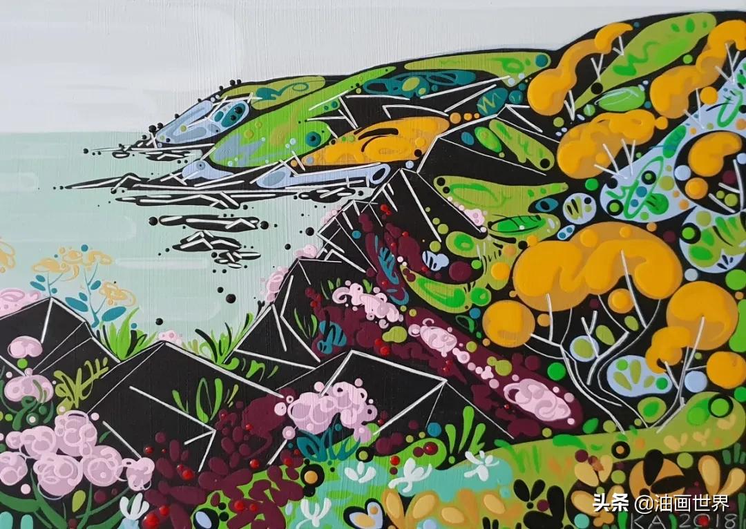 美丽和谐的色彩,丰富的图案,令人回味