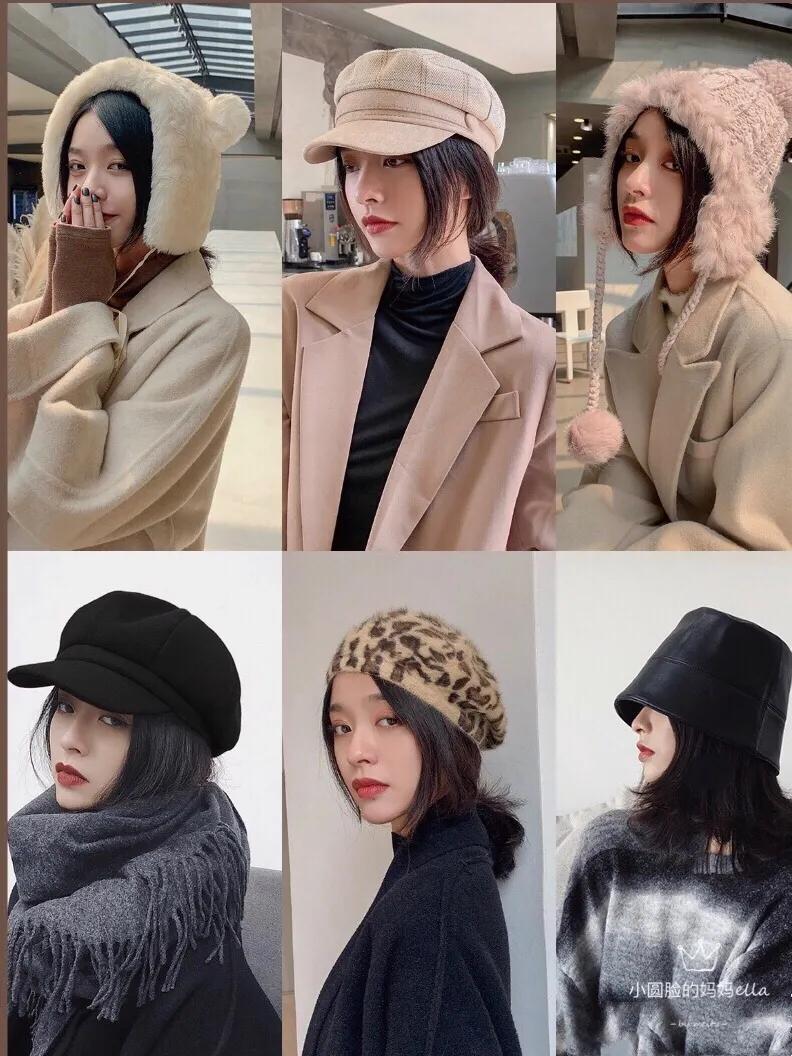 古风民族风配饰帽子儿童,灰色帽子配什么颜色配饰