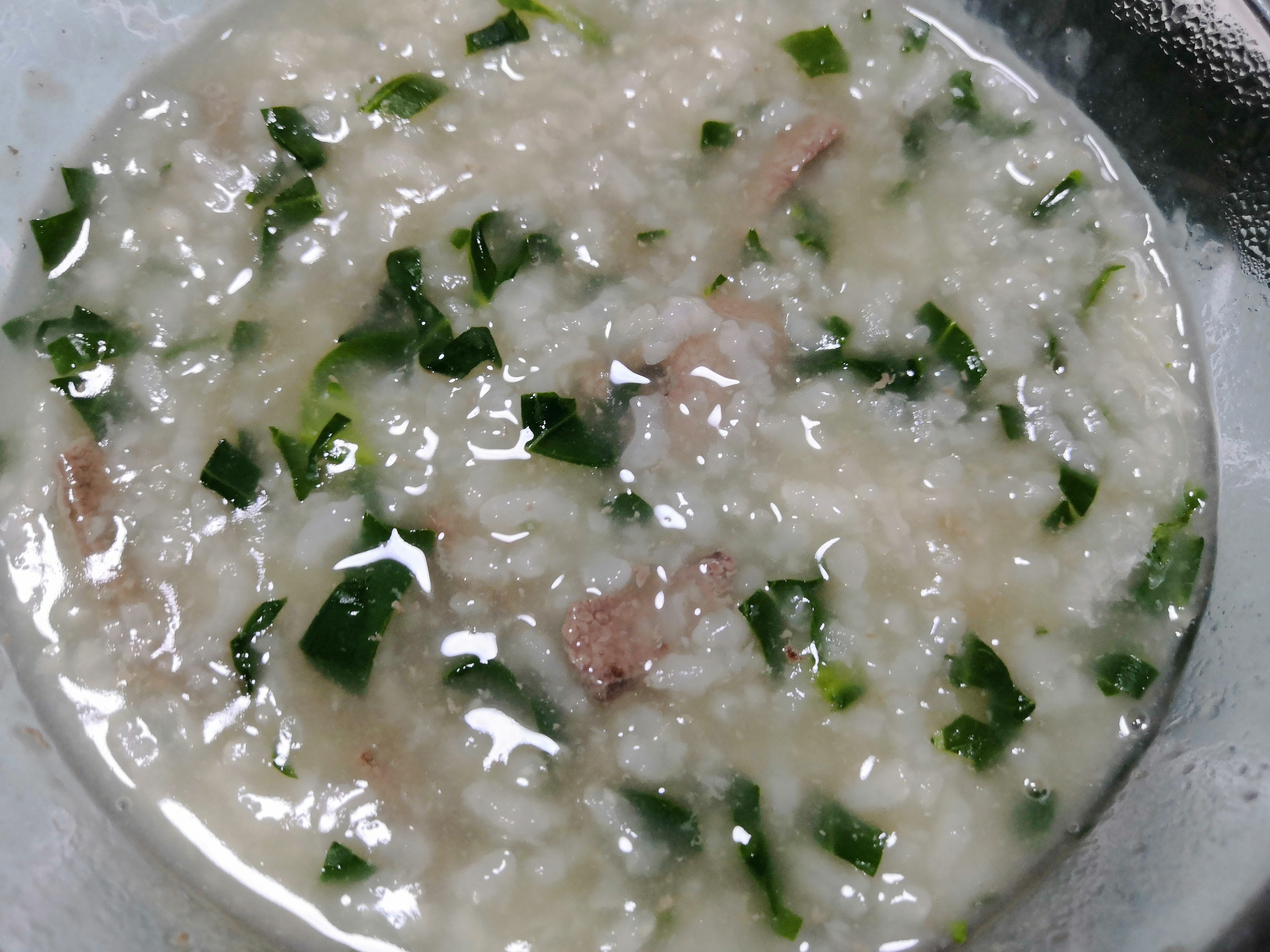 广式生滚猪肝粥的猪肝怎么处理,正宗广东生滚丝瓜猪肝粥