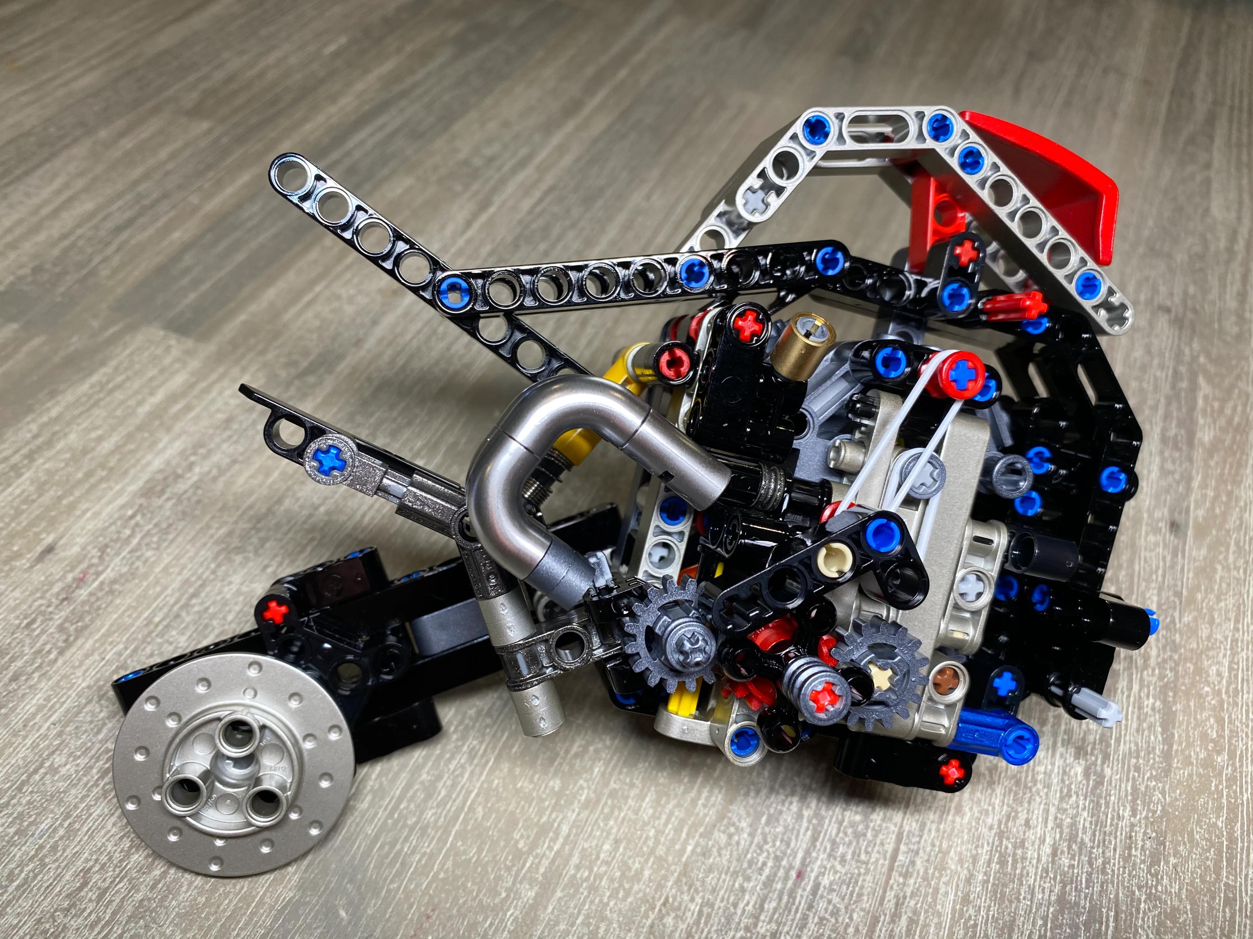 乐高杜卡迪摩托车 (乐高杜卡迪有贴纸吗)