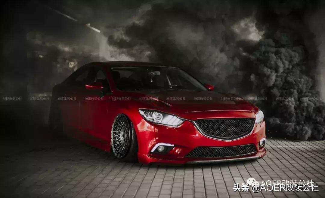 改装分享-「马自达6阿特兹」-绝地武士效果爆炸