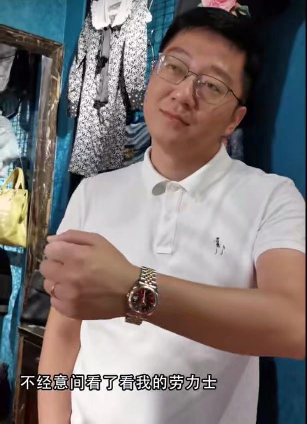 朱一旦戴的劳力士是哪个款,朱一旦劳力士款式