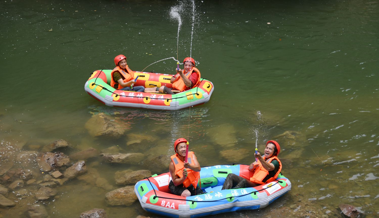 浙江天台溯溪漂流,天台漂流哪里最好玩最刺激