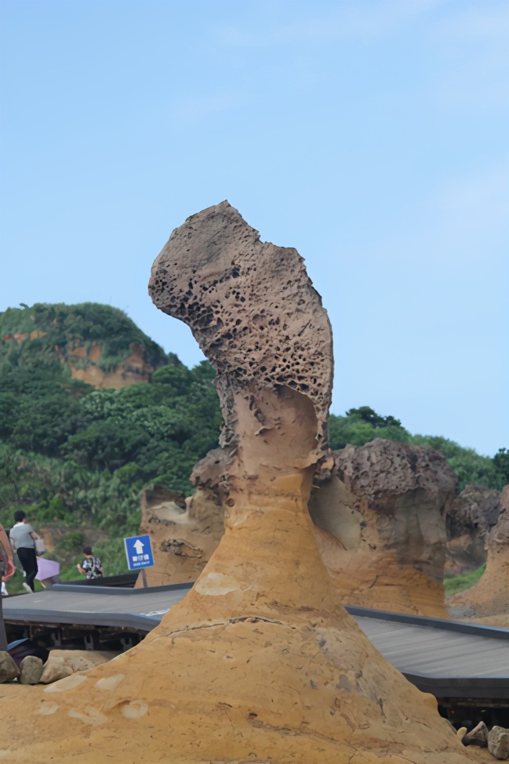 台湾野柳地质公园,台湾野柳地质公园属于海蚀地貌
