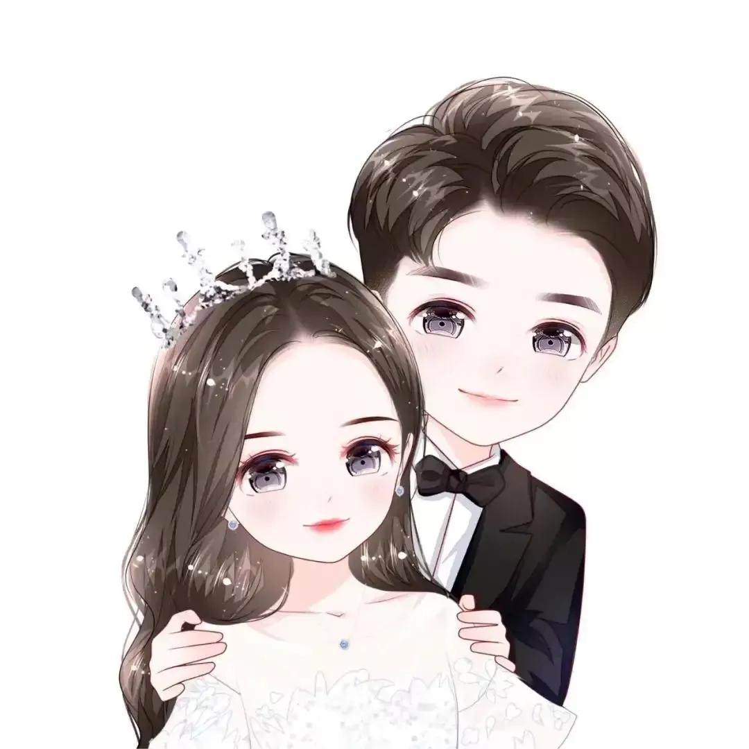 甜酷可爱的微信头像卡通,又好看又可爱又美丽的情侣头像