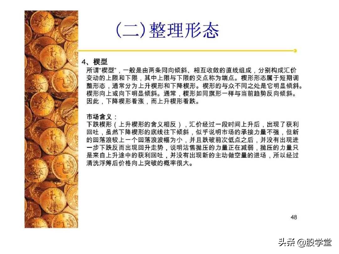 股票经典技术图形集锦,股票k线形态图解大全视频