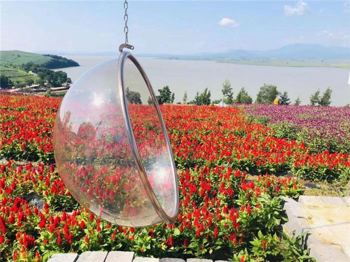 22℃的夏天丨河灯初上夜未央，花海骄艳扑鼻香，这就是富江