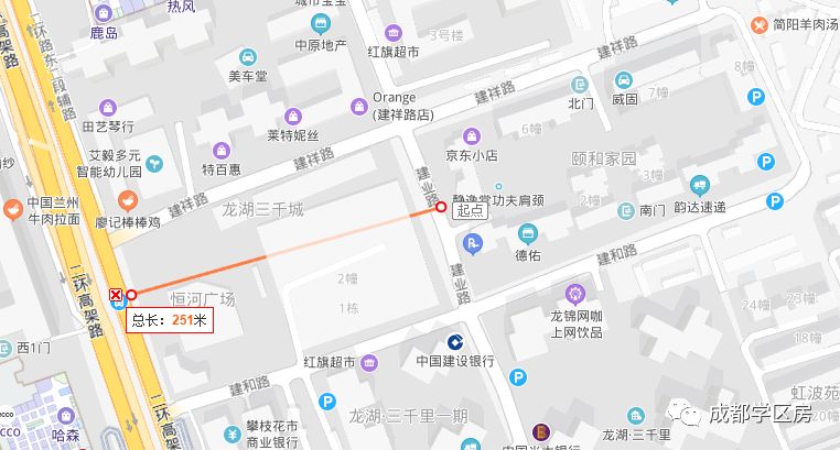 建设路附近学区房,热门双半径学区房