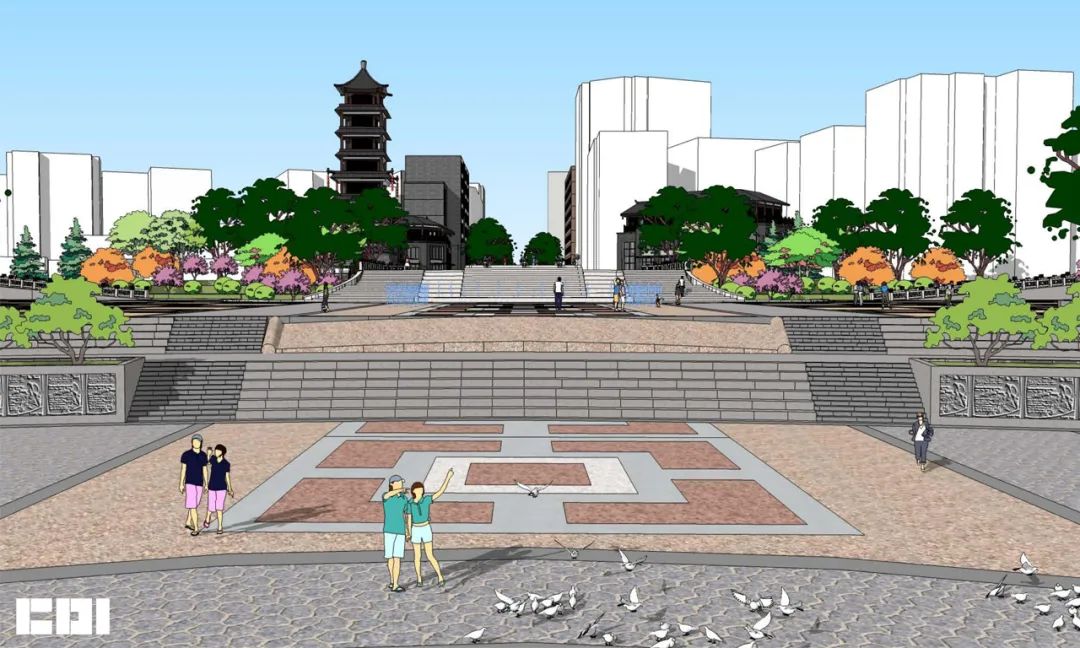 中鼎设计丨九大专项!推进合江门片区建筑景观风貌整治