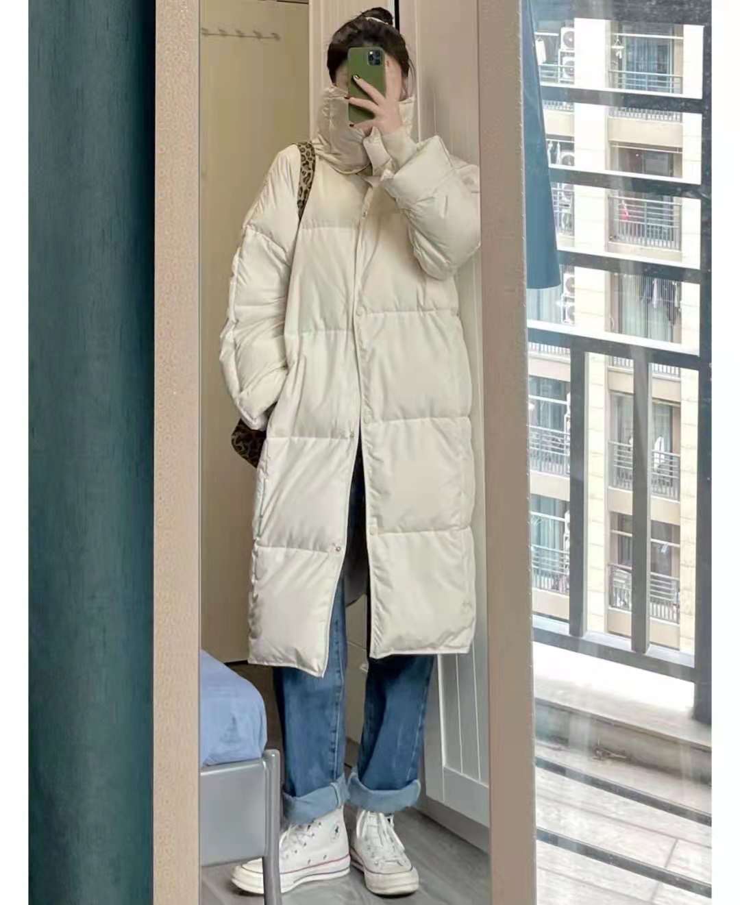 60岁穿短款羽绒服搭配下身,工装羽绒服下身搭配什么裤子