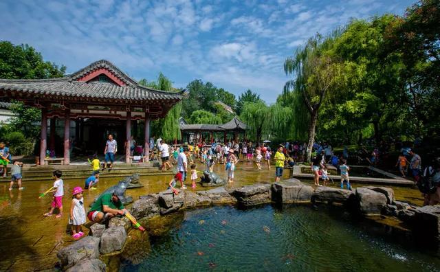 济南四大泉群,济南四大泉群全景图