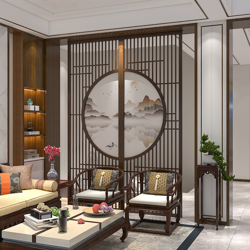 别墅室外不锈钢屏风大全,别墅进门屏风设计高级感