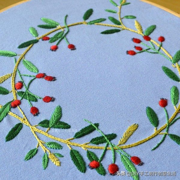 刺绣一针一线,基础的刺绣方法很适合新手学习哦