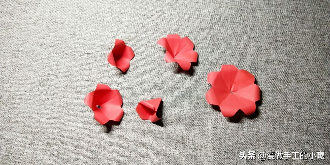 玫瑰花折纸方法简单易折非常漂亮,用吸管怎么折星星和玫瑰花慢动作