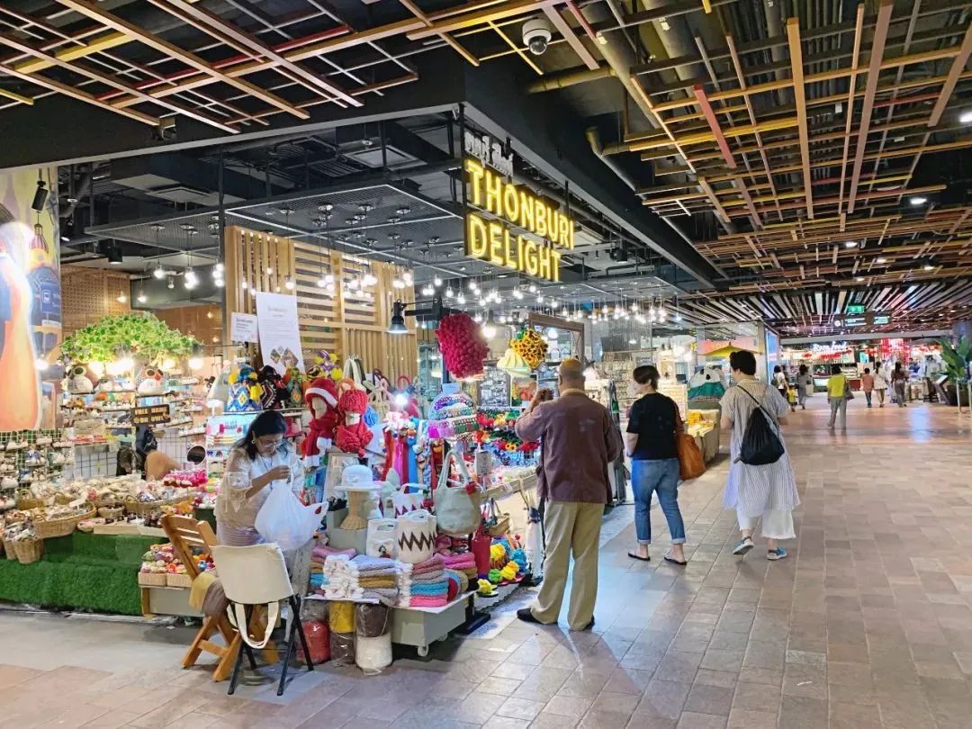 泰国大型购物中心各楼层布局,泰国的购物中心设计