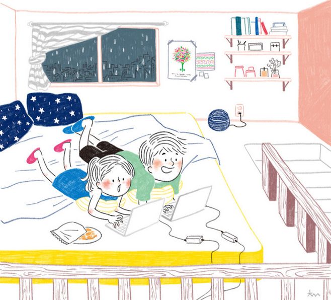 平凡的小幸福，来自韩国艺术家 Chassam