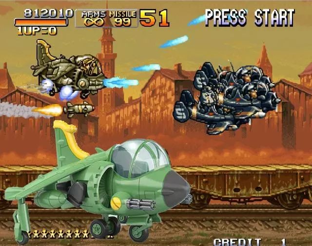 街机合金弹头boss大全,合金弹头2双人同屏恐怖彩蛋