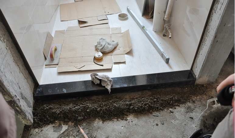 过门石摆放需要准备什么,过门石小了补救法