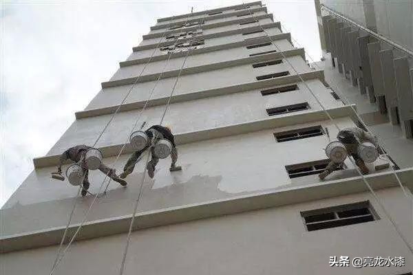真石漆下雨了怎么办,外墙真石漆施工遇下雨怎么办