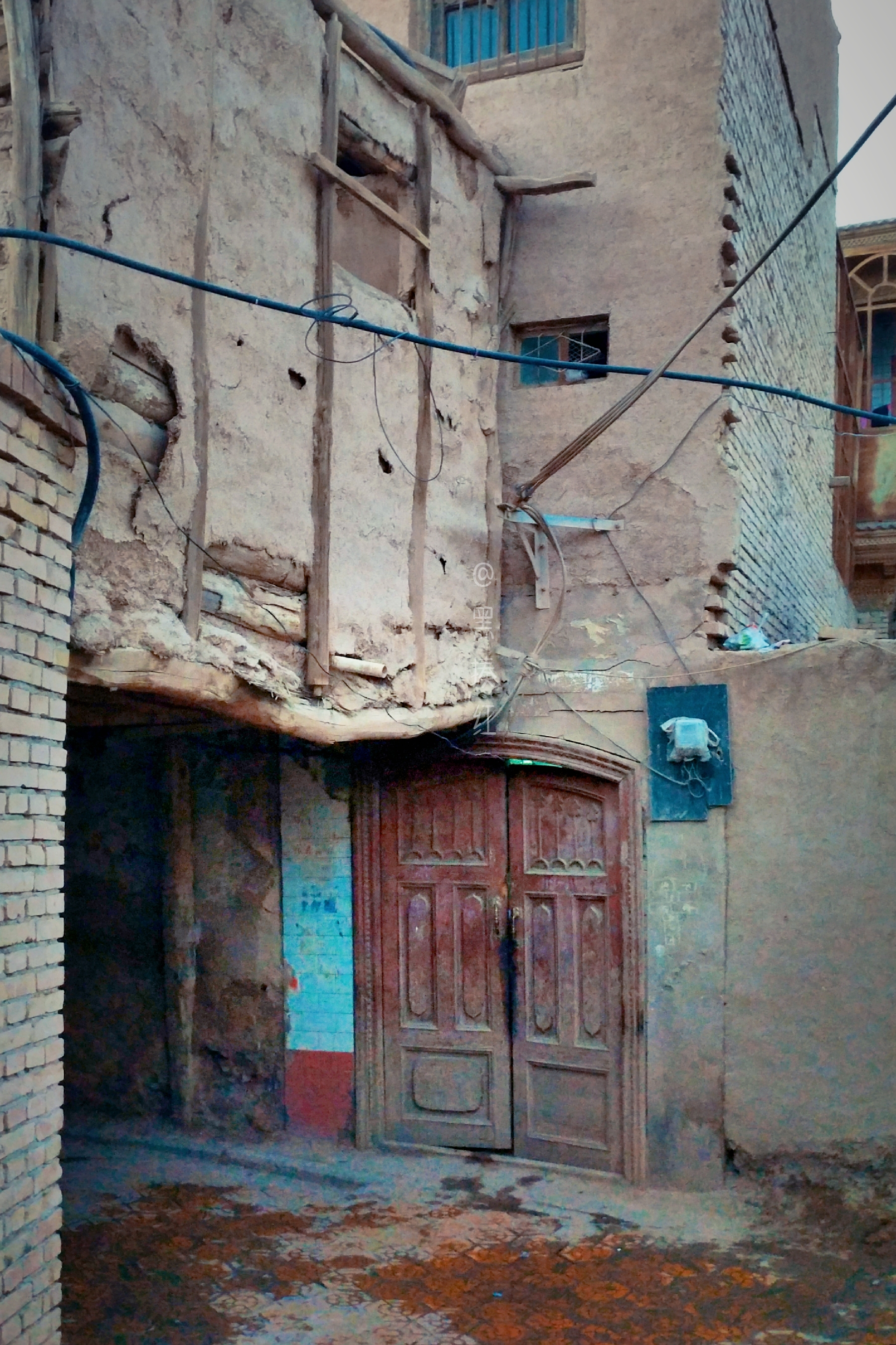 喀什古城废弃房屋,喀什废墟古城